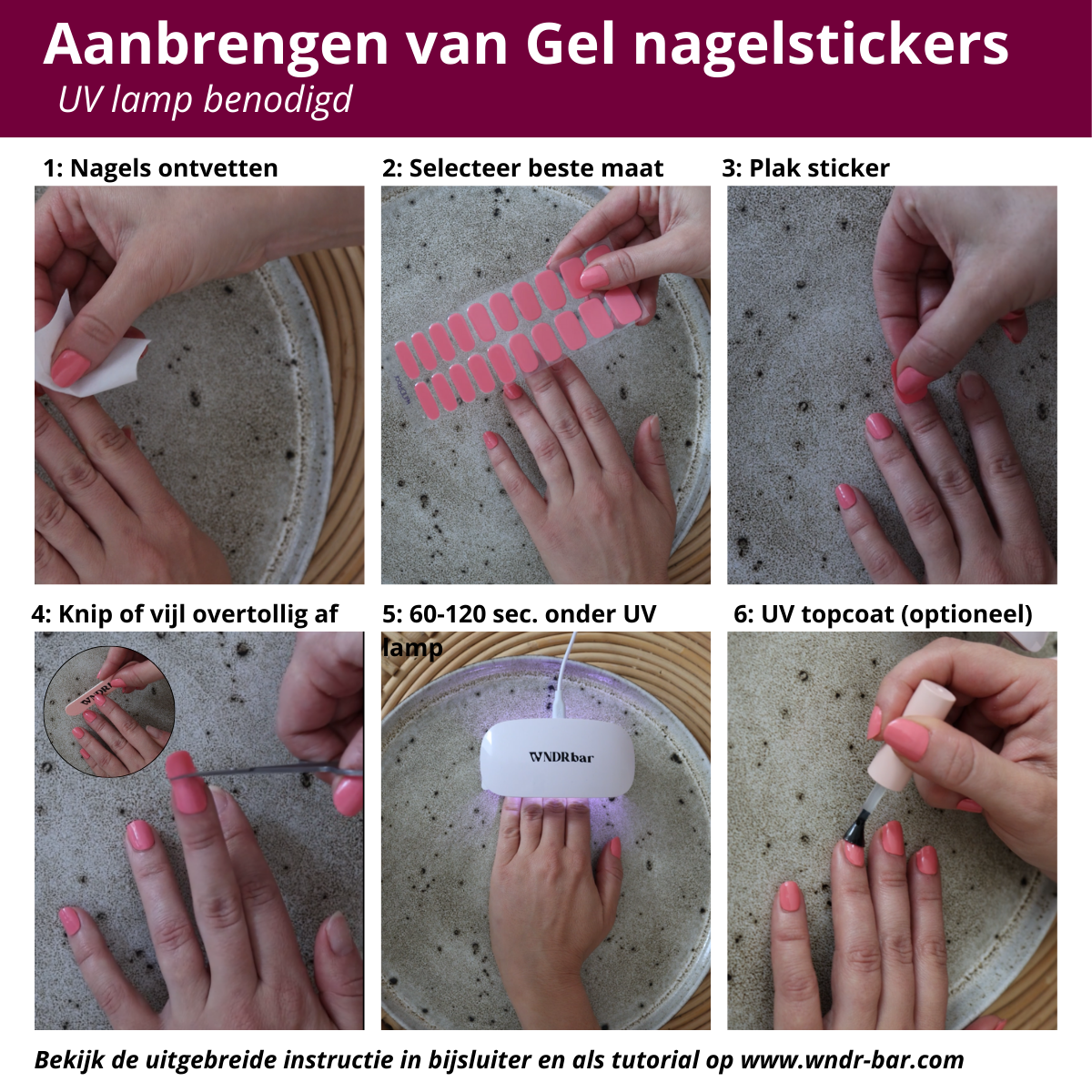 Pinky Promise | Gel nagelstickers