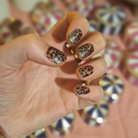 Panther Pride | Gel nagelstickers