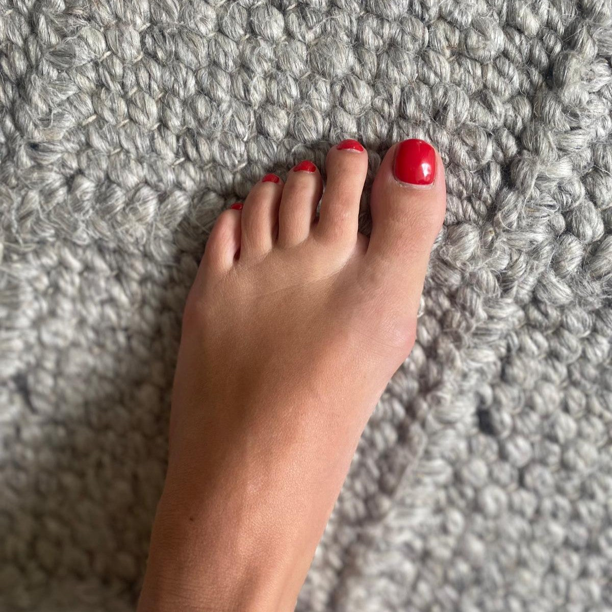 Really Red | Pedi Gel nagelstickers