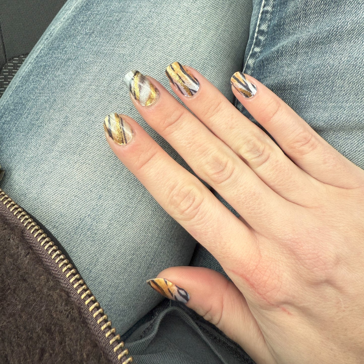 Tiger Chique | Original nagelstickers