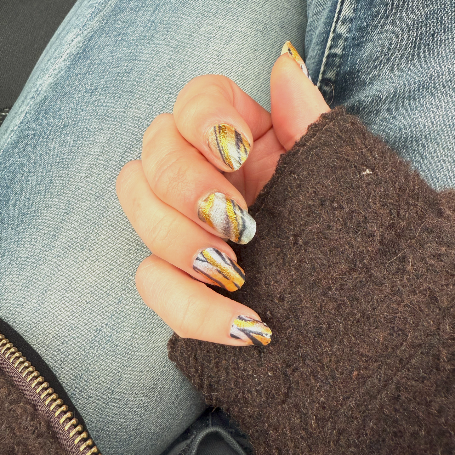 Tiger Chique | Original nagelstickers