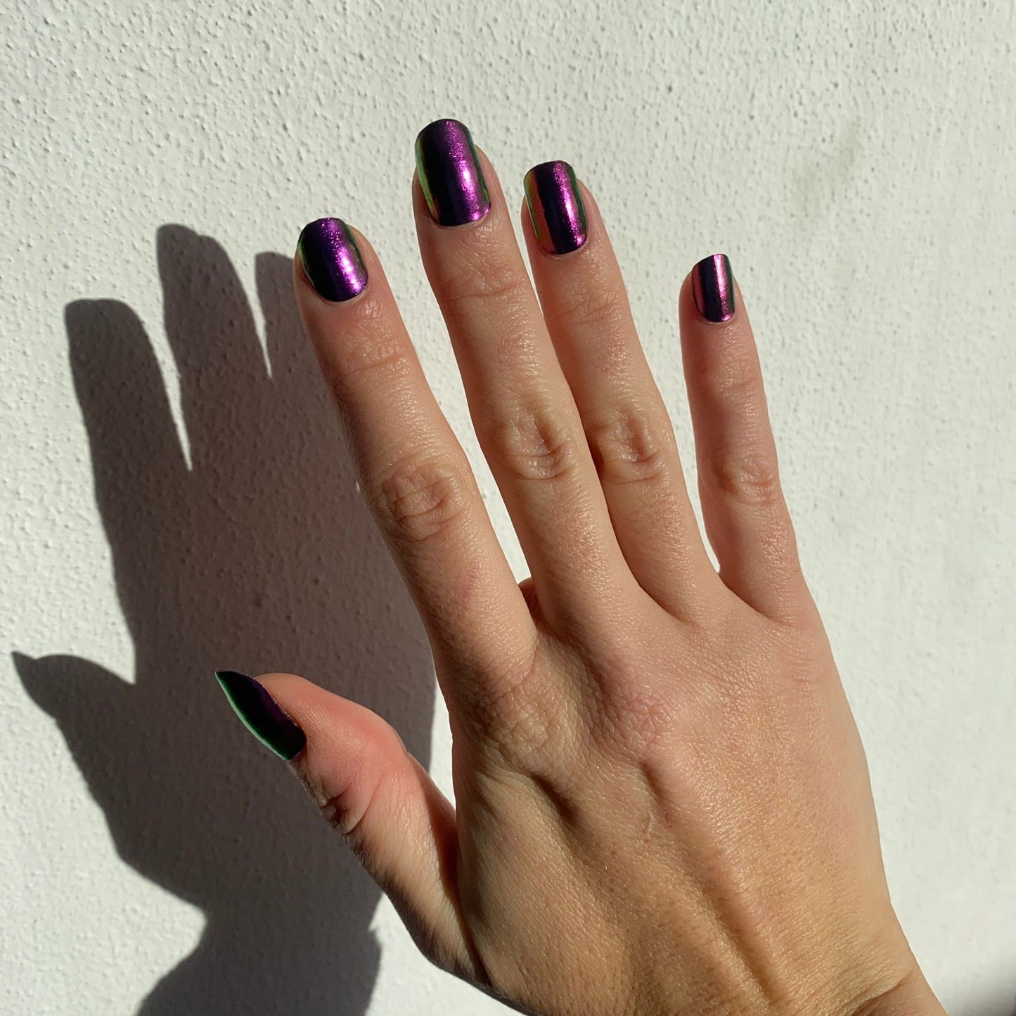 Violet Chameleon | Gel nagelstickers