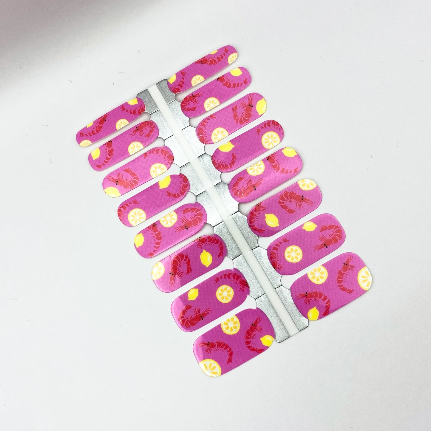 Lemon Shrimp | Original nagelstickers