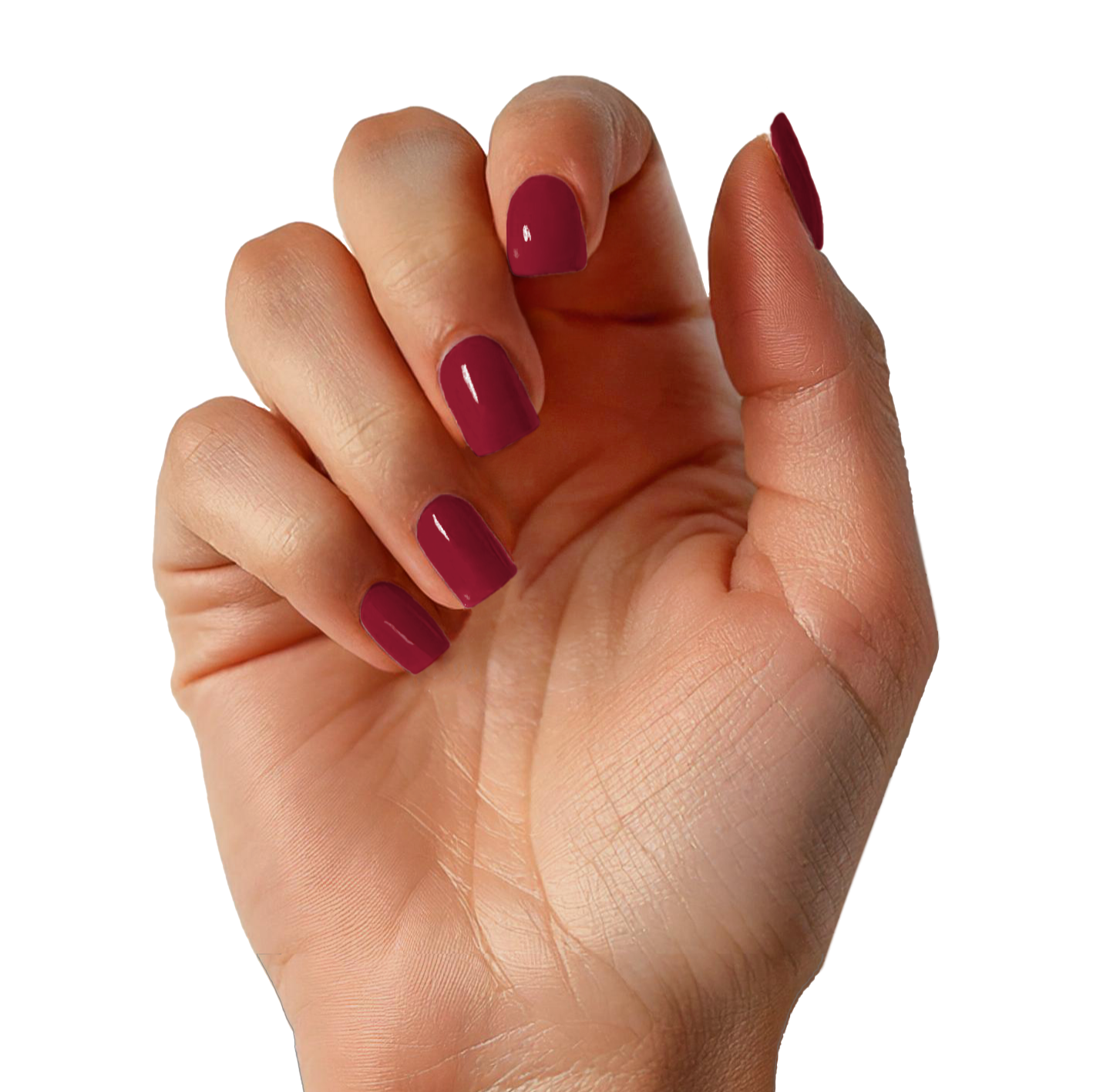 Bold Burgundy | Gel nagelstickers