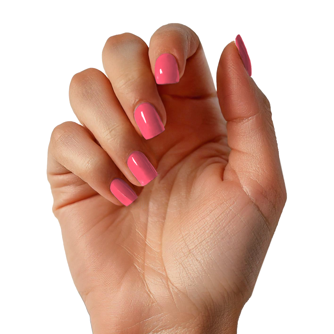 Coral Pink | Gel nagelstickers