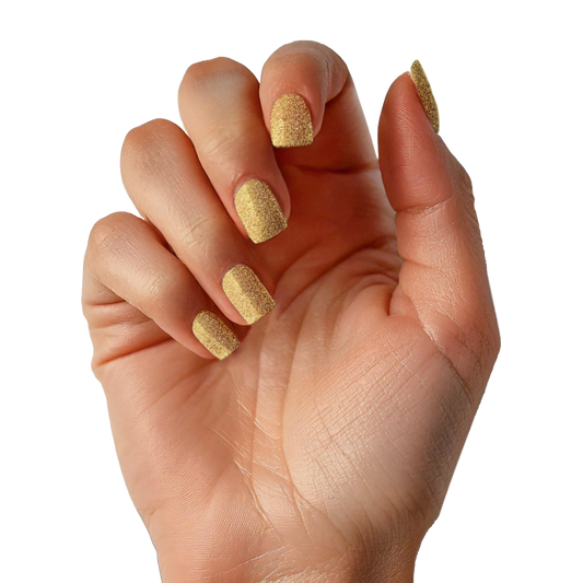 Sparkling Gold | Gel nagelstickers