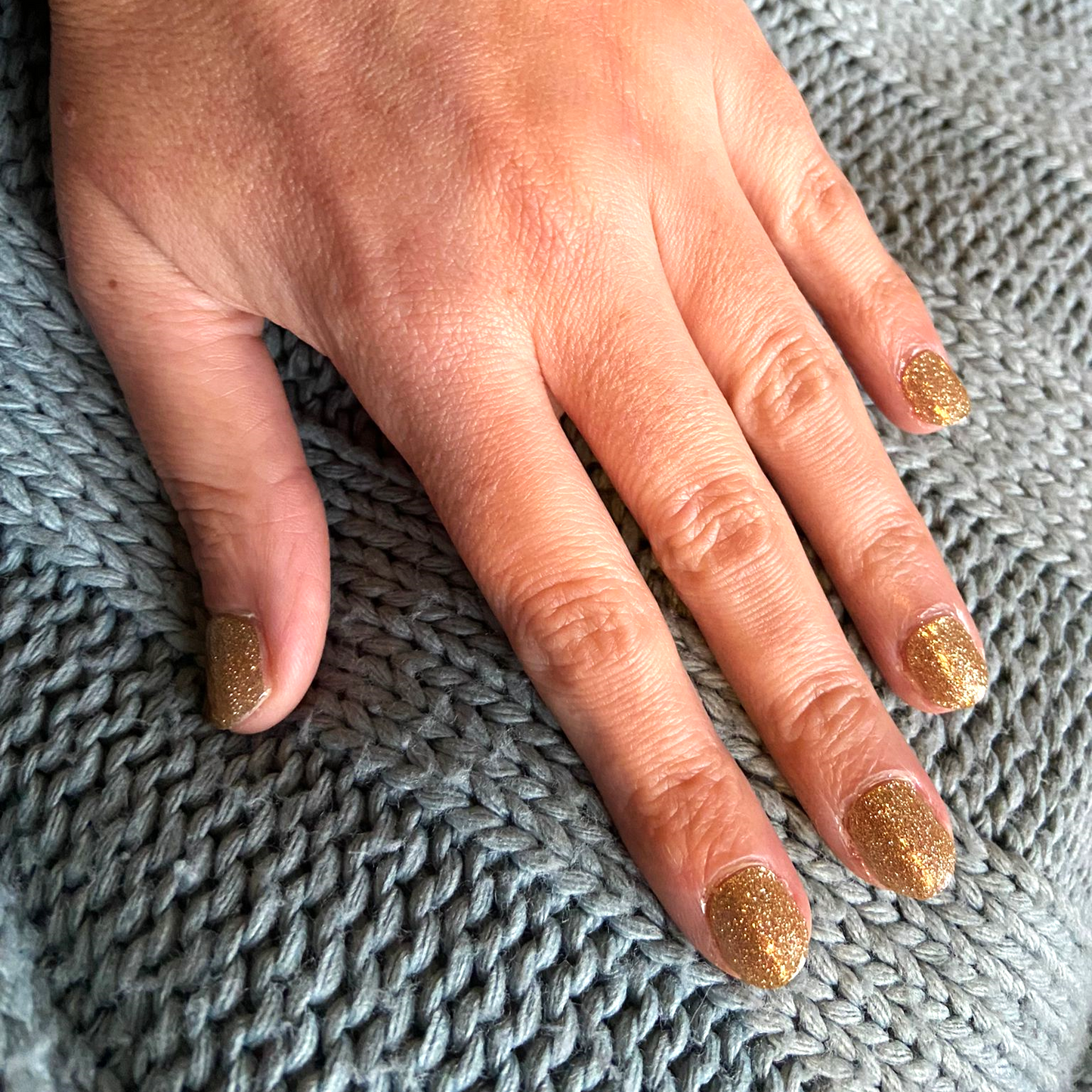 Sparkling Gold | Gel nagelstickers