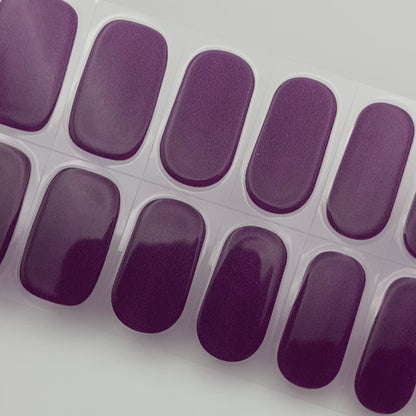 Purple Plum | Gel nagelstickers